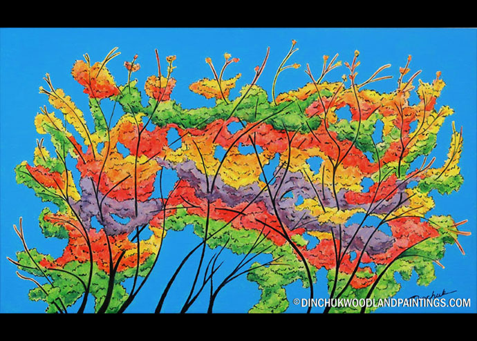 Tom Dinchuk: Rainbow Trees