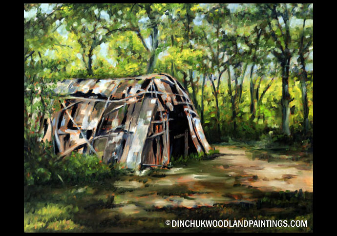 Tom Dinchuk: Hut in the Woods