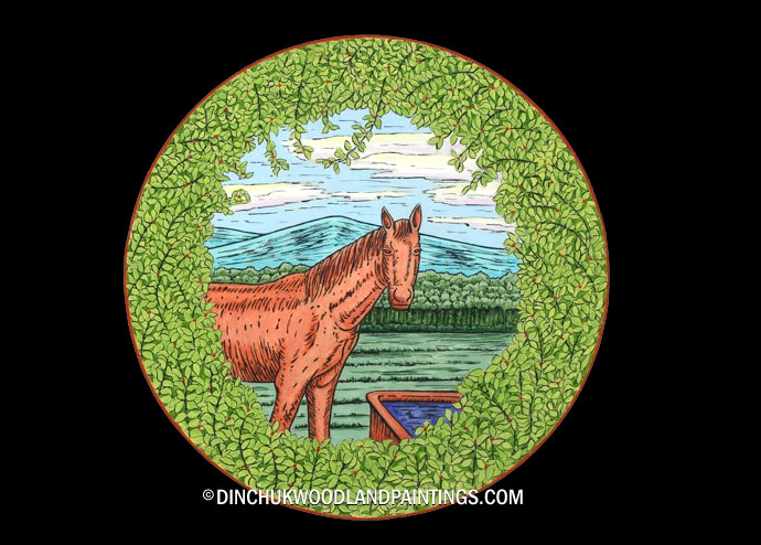 Tom Dinchuk: Brown Horse